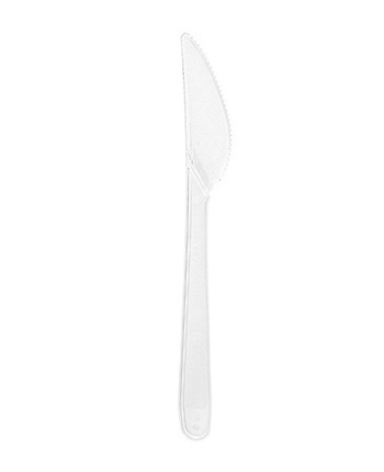 Нож пластиковый Элпи Премиум 180 мм прозрачный фото