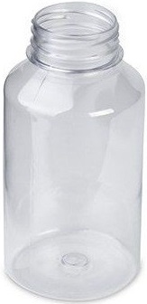 Бутылка пластиковая 0.33 л ПЭТ прозрачная фото