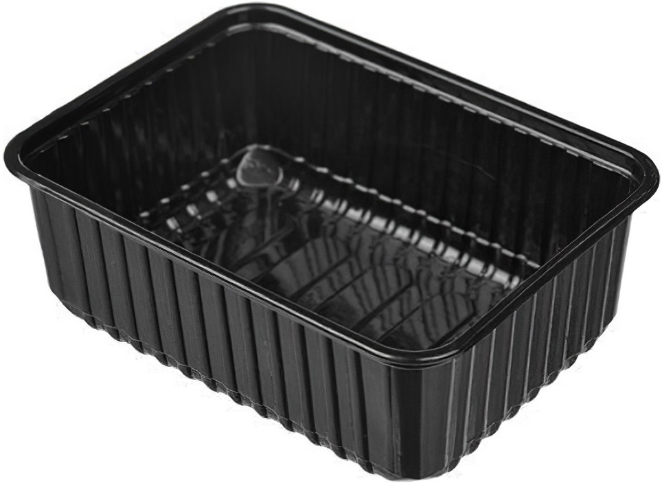 Пластиковый контейнер ЮУП КР-179-1000 черный фото