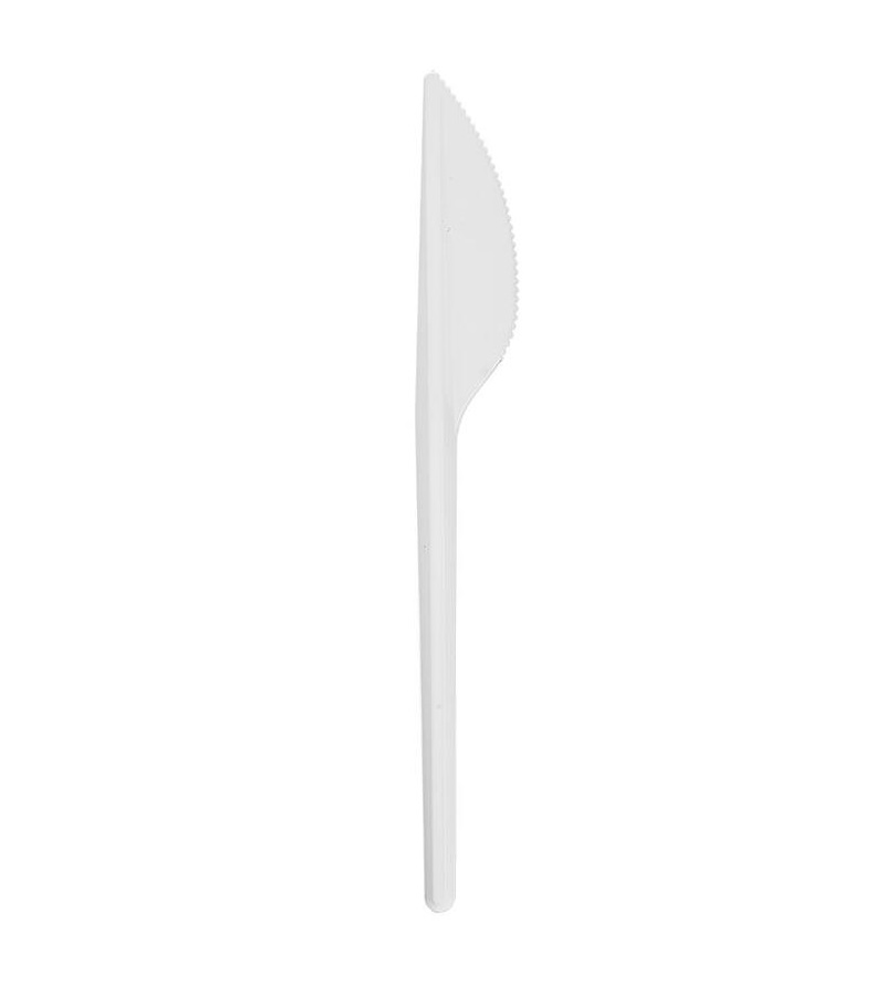 Нож пластиковый Элпи 165 мм белый фото